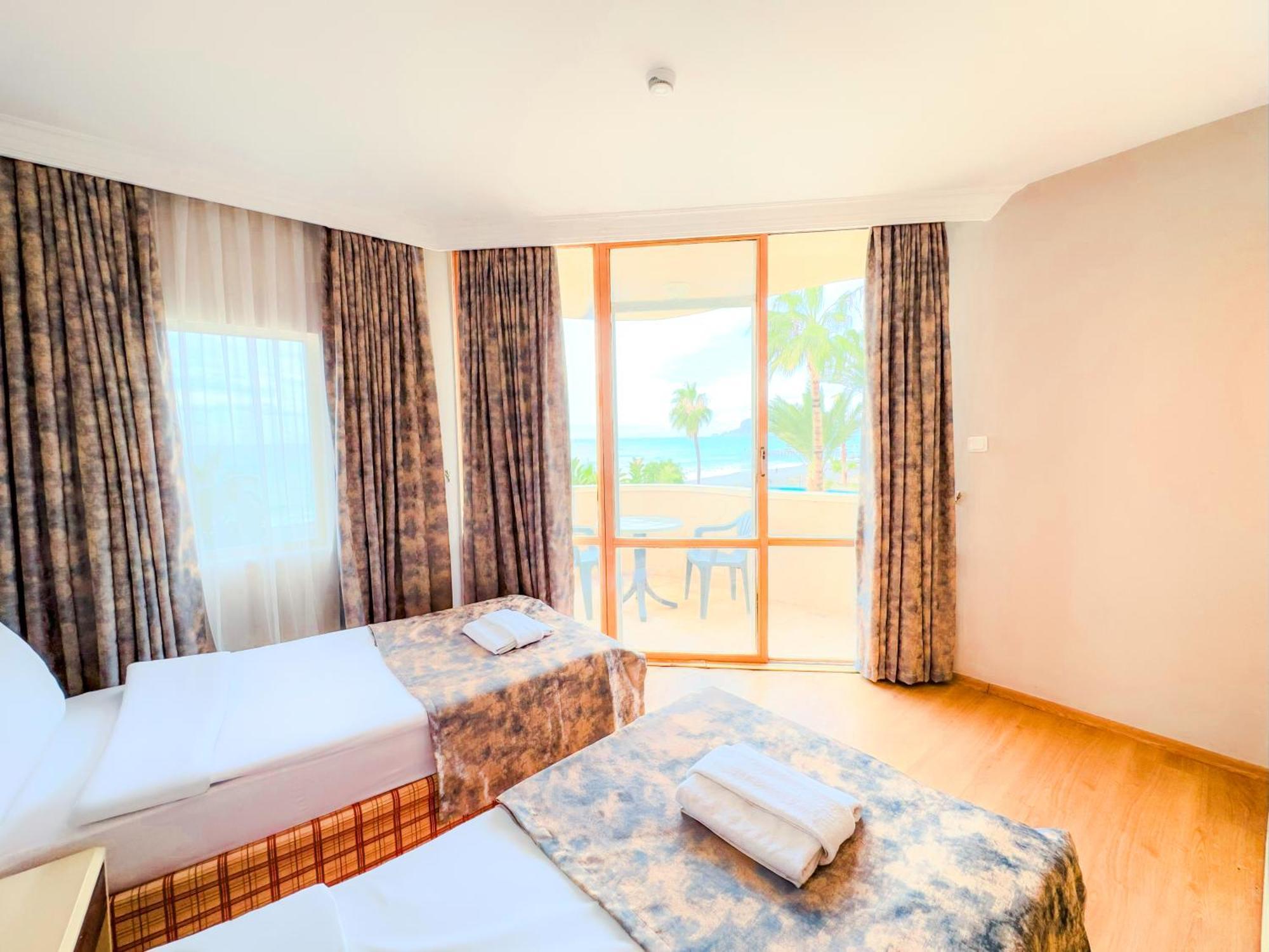 Senza Sunset Beach Hotel Alanya Exterior foto